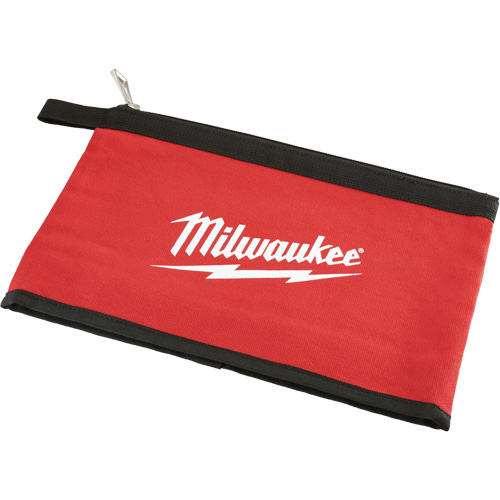 &eacute;tui avec fermeture &agrave; glissi&egrave;re, Toile, 1 pochettes, Noir/Rouge Auto Electric Service Ltd.