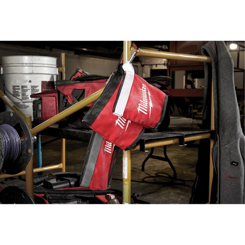 Multi-Size Zipper Pouches - Set of 3, Canvas, 3 Pockets, Black/Red Auto Electric Service Ltd.