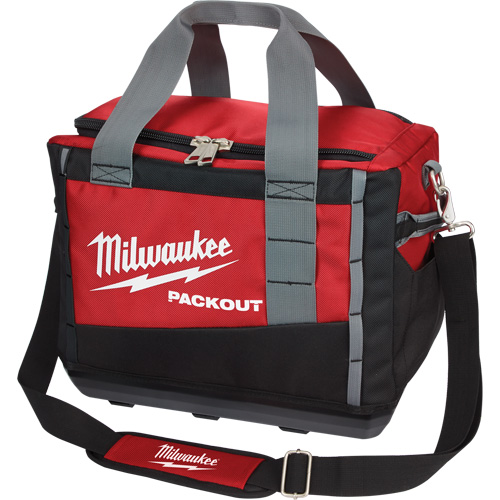 Packout Tool Bag, Ballistic Nylon, 2 Pockets, Black/Red Auto Electric Service Ltd.