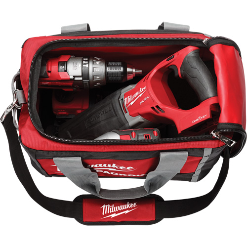 Packout Tool Bag, Ballistic Nylon, 2 Pockets, Black/Red Auto Electric Service Ltd.