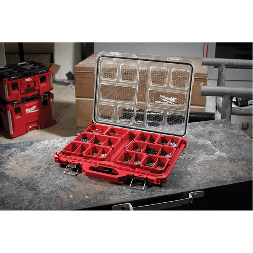 Organisateur profil&eacute; Packout, 19-3/4" x 16-2/5" x 2-1/2", Noir/Rouge Auto Electric Service Ltd.