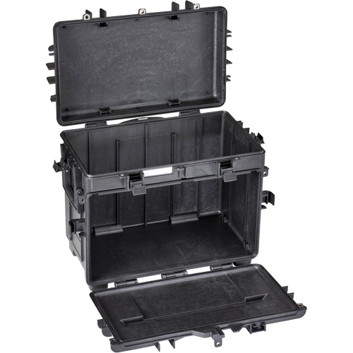 Coffre &agrave; outils militaire mobile avec tiroirs, 22-4/5" la x 15" p x 18" h, Noir Auto Electric Service Ltd.
