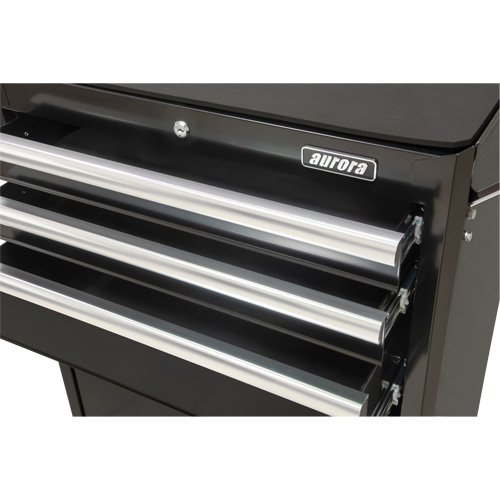 Industrial Tool Cart, 3 Drawers, 29-4/5" W x 21-1/5" D x 38-4/5" H, Black Auto Electric Service Ltd.