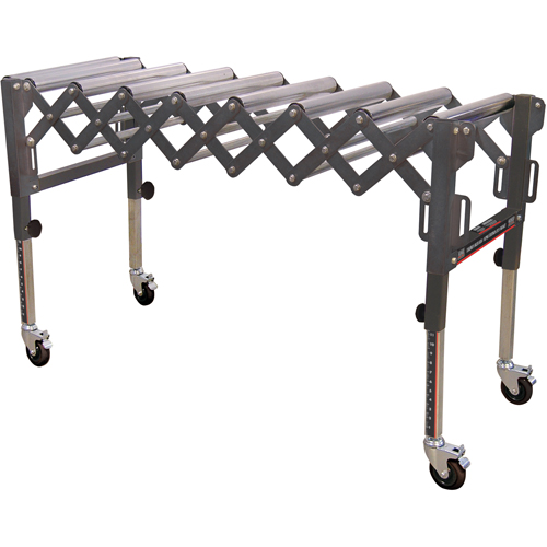 Convoyeurs &agrave; roulettes extensibles & flexibles, 20" la x 52" lo, Capacit&eacute; de 300 lb par pi lin. Auto Electric Service Ltd.