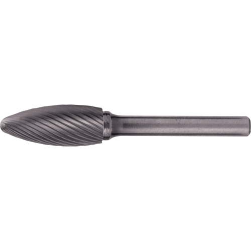 CLEVELAND Solid Carbide Burrs - Flame Shaped, 1/8" Shank Auto Electric Service Ltd.