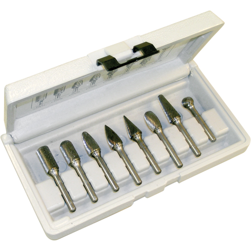 CLEVELAND Right Hand Spiral Burr Sets, 8 Pieces Auto Electric Service Ltd.