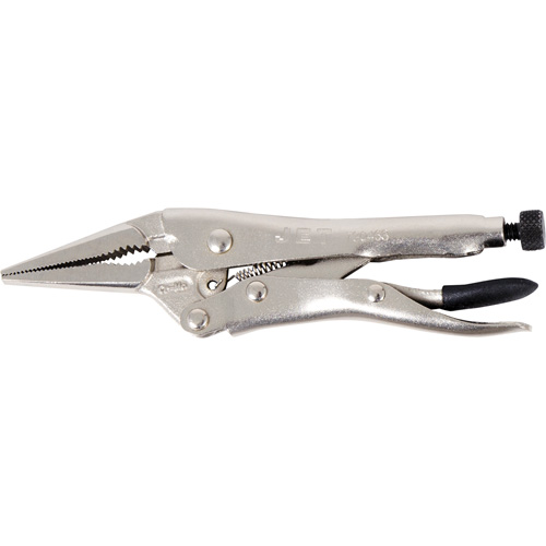 Pinces verrouillables super robustes J6LN avec couteau, Longueur 6", Bec long Auto Electric Service Ltd.