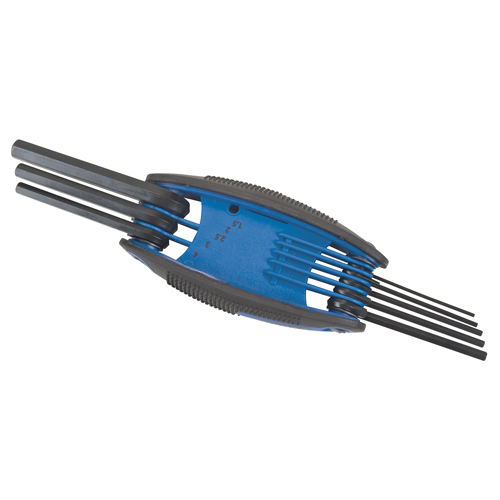 Folding Hex Key Set, 8 Pcs., Metric Auto Electric Service Ltd.