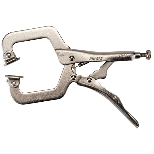 Locking Pliers with Swivel Pads, 6" Length, C-Clamp Auto Electric Service Ltd.