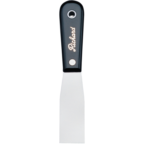 Putty Knife Stiff, Steel Blade, 1-1/4" Wide, Polypropylene Handle Auto Electric Service Ltd.