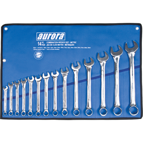 Wrench Set, Combination, 14 Pieces, Metric Auto Electric Service Ltd.