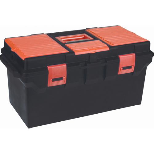Coffres &agrave; outils en plastique, 22" la x 11" p x 10-1/2" h, Noir Auto Electric Service Ltd.
