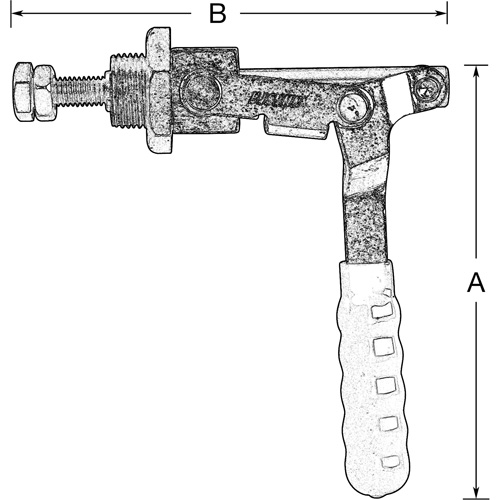 Straight Line Hold Down Clamps, 300 lbs. Clamping Force Auto Electric Service Ltd.
