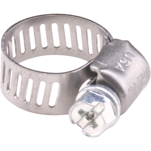 Hose Clamps - Stainless Steel Band & Zinc Plated Screw, Min Dia. 1/5", Max Dia. 5/8" Auto Electric Service Ltd.