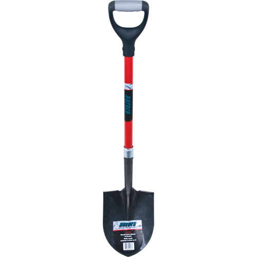 Heavy-Duty Round Point Shovel, Carbon Steel Blade, Fibreglass, D-Grip Handle Auto Electric Service Ltd.