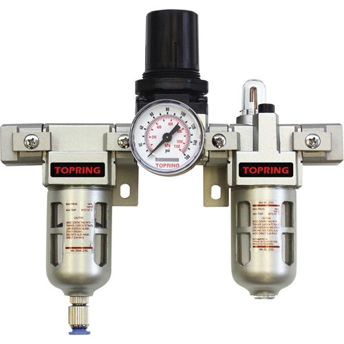 Airflo Modular Filter/Regulator & Lubricator (Gauge Included), 1/4" NPT Auto Electric Service Ltd.