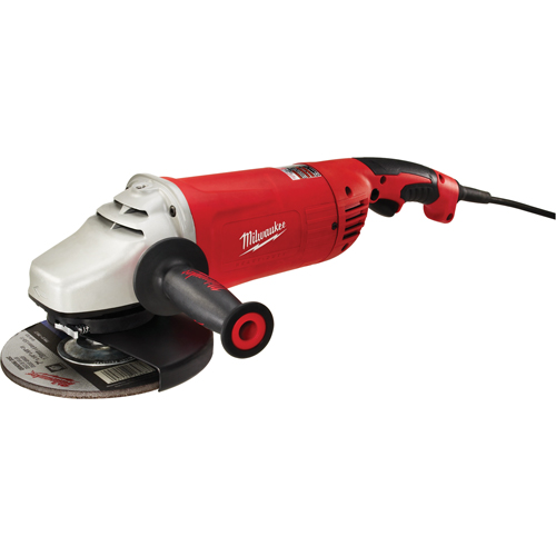 Meuleuse &agrave; angle large et prise g&acirc;chette avec verrou, 7"/9", 120 V, 15 A, 6000 Tr/min Auto Electric Service Ltd.