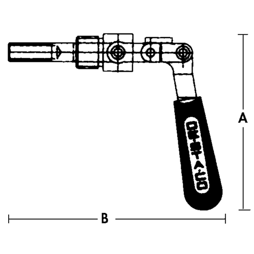 Crampons articul&eacute;s droits - S&eacute;rie 601, Capacit&eacute; de 5/8" (15,875 mm), Force de serrage de 100 lb Auto Electric Service Ltd.