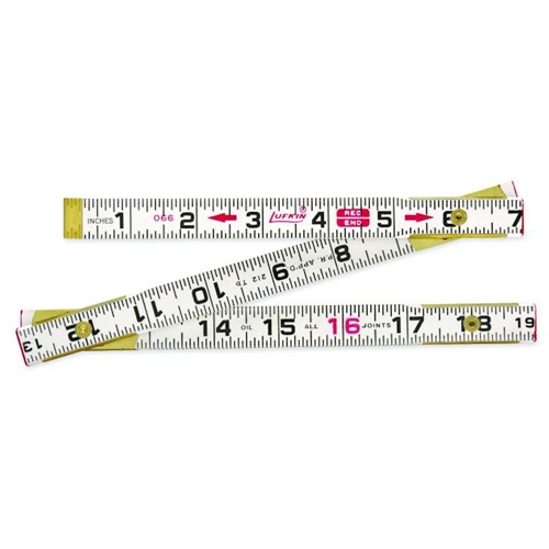 R&egrave;gle Red End, 2 m lo, Bois, Graduations de 1 mm Auto Electric Service Ltd.