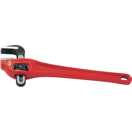 Heavy-Duty Offset Pipe Wrench #14, 2" Jaw Capacity, 14" Long, Powder Coated Finish Auto Electric Service Ltd.