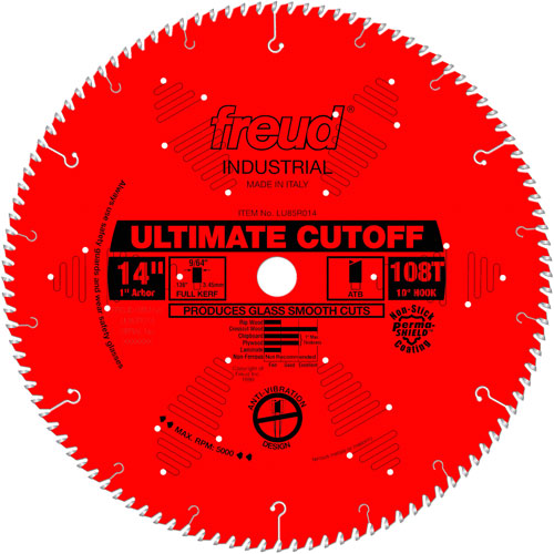 TCS Industrial Saw Blade - Crosscut & Finishing, 14", 108 Teeth, Wood Use Auto Electric Service Ltd.