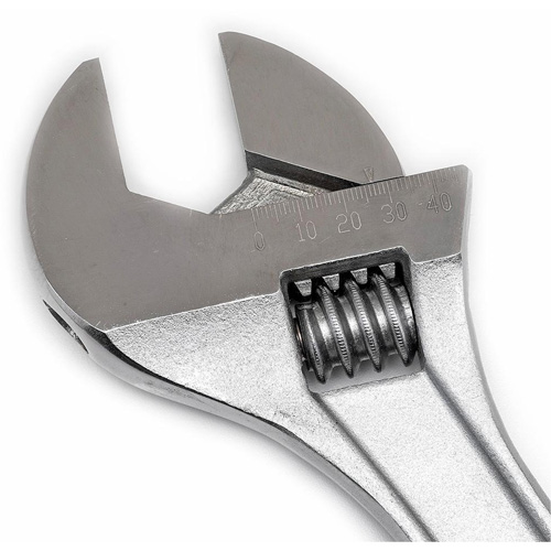 Cl&eacute; &agrave; manche conique r&eacute;glable — emball&eacute; sur carte, 15" lo, la max. 1-11/16"/43 mm, Chrome/Poli Auto Electric Service Ltd.