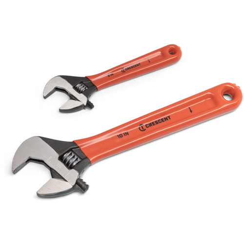 Black Oxide Wrench Set with Cushion Grips, Adjustable, 2 Pieces, Imperial and Metric Auto Electric Service Ltd.