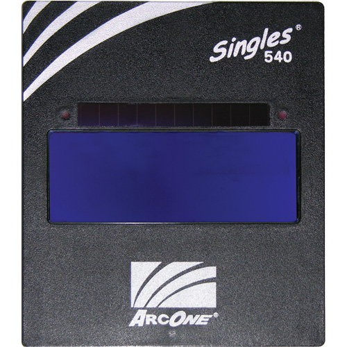 ArcOne&reg; Singles&reg; High Definition Auto-Darkening Welding Lens, 5" W x 4" H Viewing Area, For Use With ArcOne&reg; Auto Electric Service Ltd.