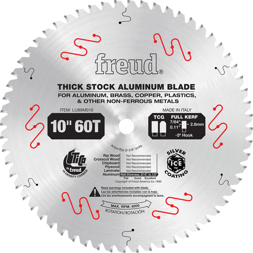 Industrial Saw Blade, 10", 72 Teeth, Non-Ferrous Use Auto Electric Service Ltd.