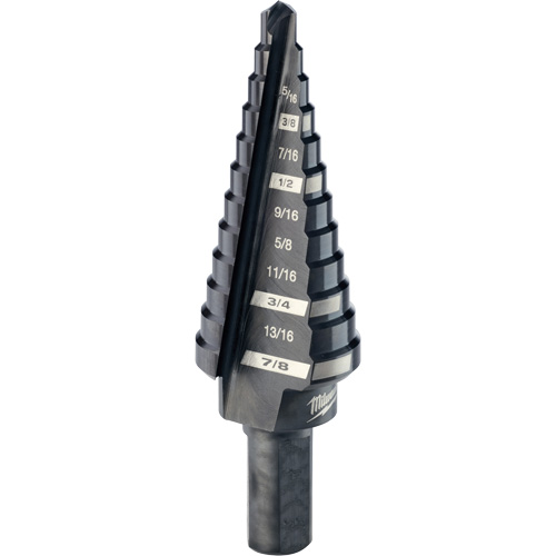 Foret &eacute;tag&eacute; no 4, 3/16" - 7/8", Incr&eacute;ments de 1/16", Acier rapide Auto Electric Service Ltd.