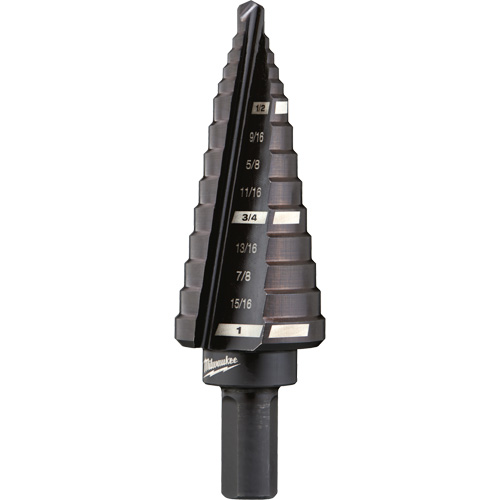 Foret &eacute;tag&eacute; no 8, 1/2" - 1", Incr&eacute;ments de 1/16", Acier rapide Auto Electric Service Ltd.