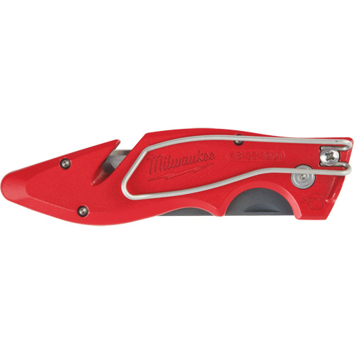 Fastback Flip Utility Knife, 2" Blade, Carbon Steel Blade, Metal Handle Auto Electric Service Ltd.