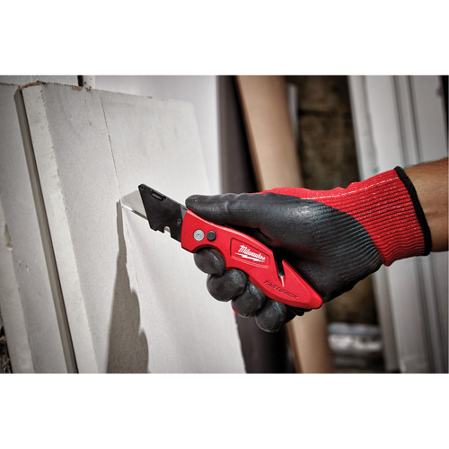 Fastback Flip Utility Knife, 2" Blade, Carbon Steel Blade, Metal Handle Auto Electric Service Ltd.