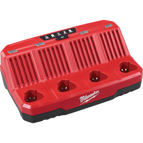 Chargeur s&eacute;quentiel avec quatre baies M12 , 12 V, Lithium-ion Auto Electric Service Ltd.