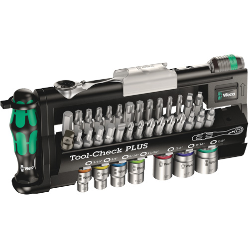 Jeu de mini rochet et manche de tournevis imp&eacute;rial Tools Check Plus, 39 Mcx, Prise de 1/4" Auto Electric Service Ltd.