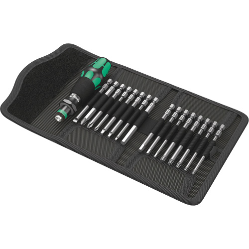 Kraftform Kompakt 60 Screwdriver & Bit Set 17-PC, 6-3/32" L, Plastic Handle Auto Electric Service Ltd.