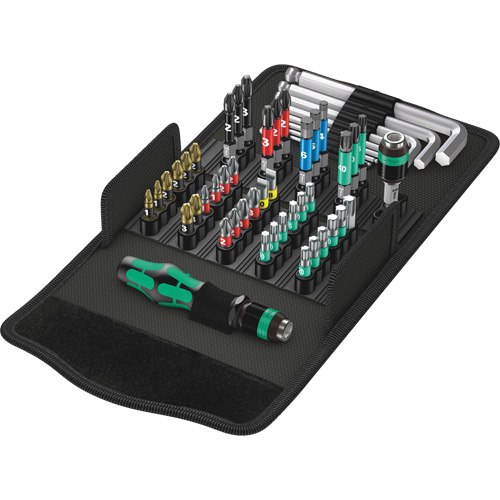 Jeu de tournevis Multi 100 Kraftform Kompakt 52 mcx, 6-1/32" lo, Prise Plastique Auto Electric Service Ltd.