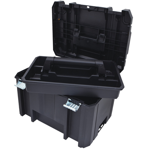 Coffre &agrave; outils profond TSTAK, 17-1/4" x 13" x 11-7/8", Noir Auto Electric Service Ltd.