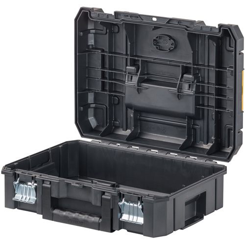 Coffre &agrave; outils avec dessus plat TSTAK II, 17-1/4" x 13" x 6-3/8", Noir Auto Electric Service Ltd.
