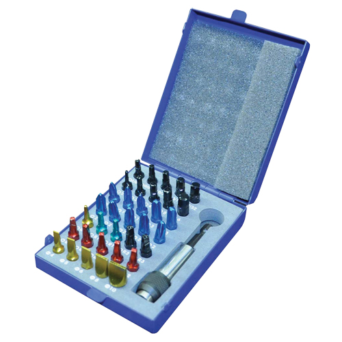 Color Insert Bit Set In Metal Case Auto Electric Service Ltd.
