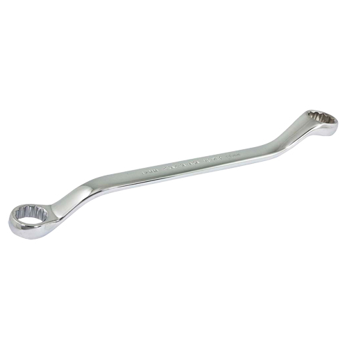 Box End Wrench, 12 Point, 17 mm x 19 mm, 15° Offset, Chrome Finish Auto Electric Service Ltd.