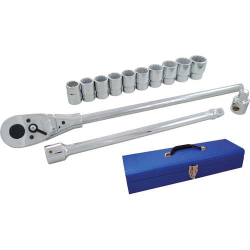 Jeu de douilles et accessoires, 15 Mcx, Prise de 3/4" Auto Electric Service Ltd.