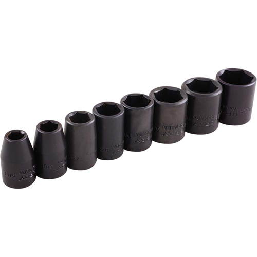 Jeu de douilles, 8 Mcx, Chocs, Prise de 3/8" Auto Electric Service Ltd.