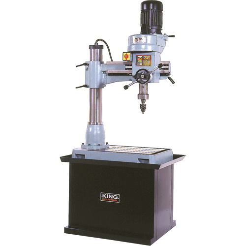 Radial Drilling Machine, 1/2" Chuck, 5 Speed(s), 21-5/8" W X 19-5/8" L, #3 Morse Auto Electric Service Ltd.
