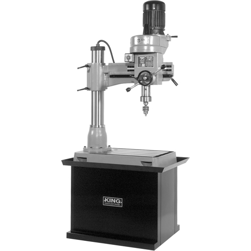 Radial Drilling Machine, 1/2" Chuck, 5 Speed(s), 21-5/8" W X 19-5/8" L, #3 Morse Auto Electric Service Ltd.