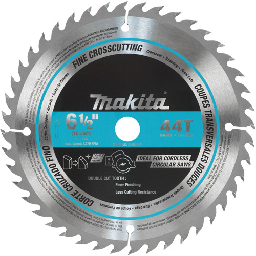 Circular Saw Blade, 6-1/2", 44 Teeth, Wood Use Auto Electric Service Ltd.