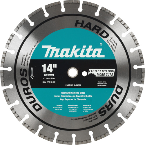 Hard Material Turbo Diamond Blade Auto Electric Service Ltd.
