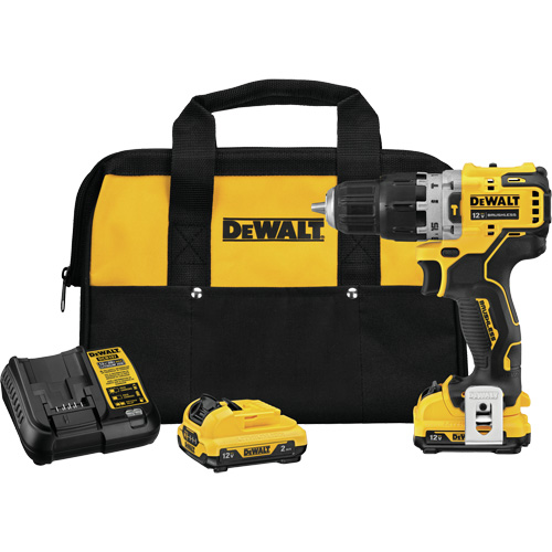 Xtreme Brushless Hammer Drill Kit, 12 V, 3/8", 250 UWO, 0-1500 RPM Auto Electric Service Ltd.