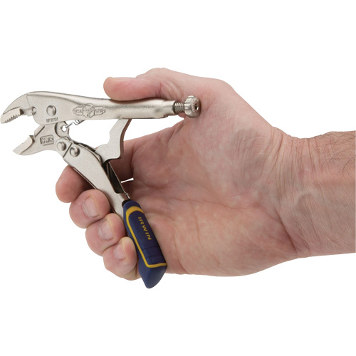 Fast Release Locking Pliers with Wire Cutter, 5" Length, Curved Jaw Auto Electric Service Ltd.
