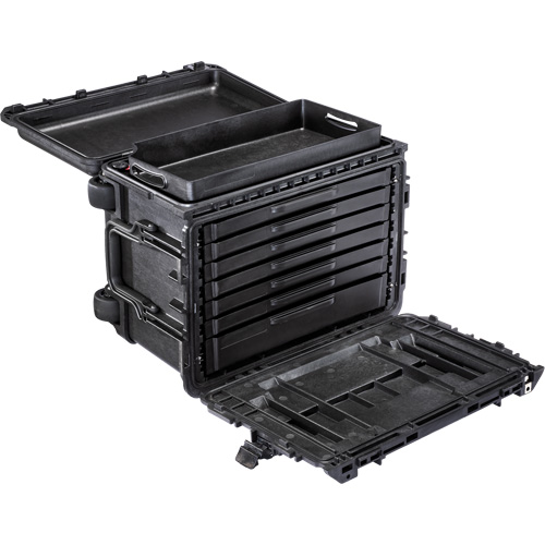 Armoire &agrave; outils mobile Gen 2, 24" la, 6 tiroirs, Noir Auto Electric Service Ltd.